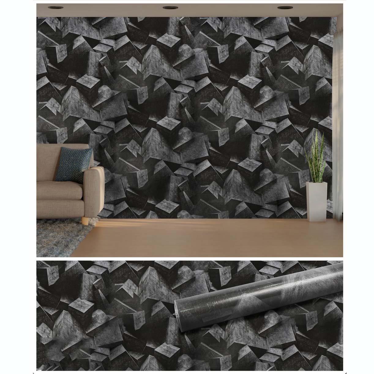 Gray helmet for bikers