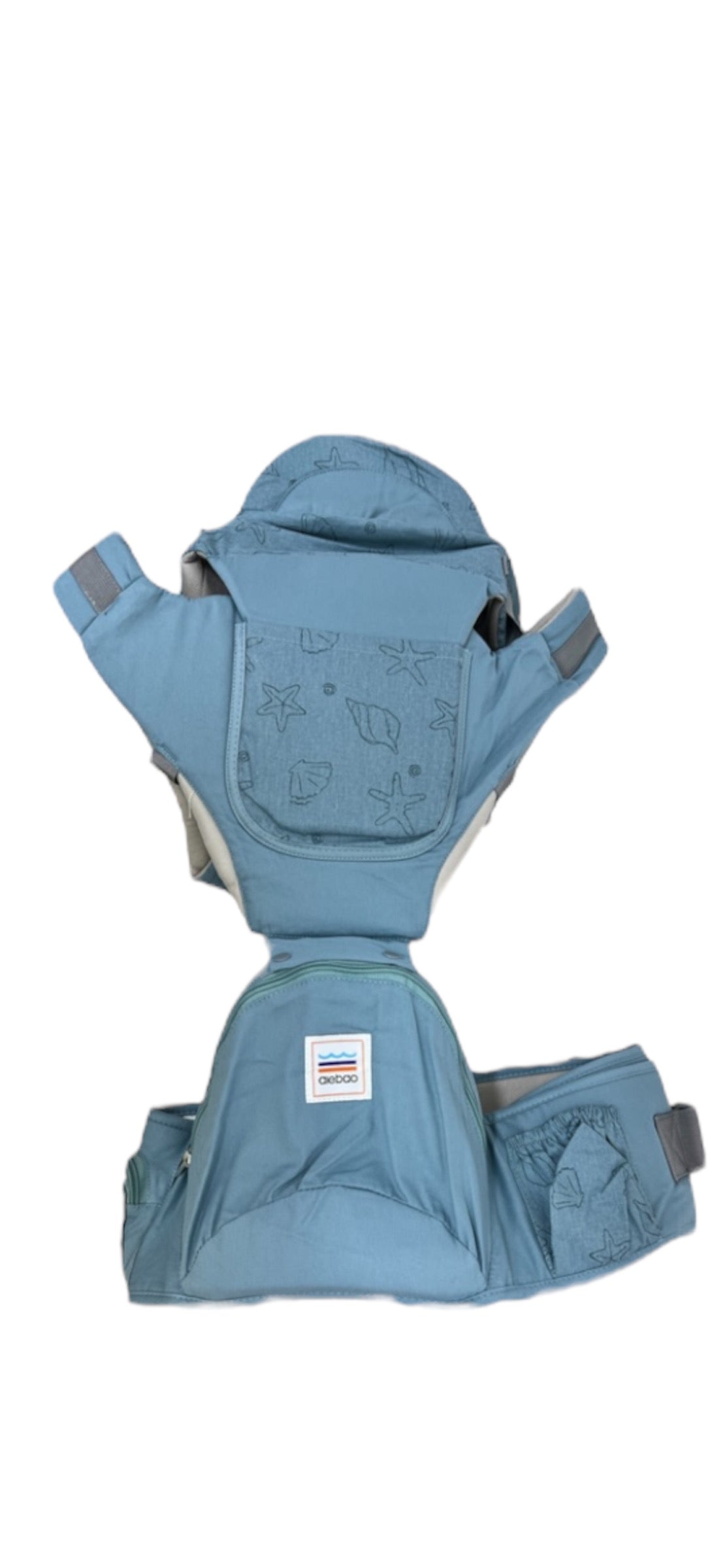 Gray helmet for bikers